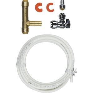 SharkBite Ice Maker Connect Kit, Push to Connect Brass, PEX, Copper, CPVC, PE-RT